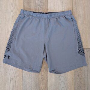 Gray Under Armour Thin Gym Shorts - Men's XL
